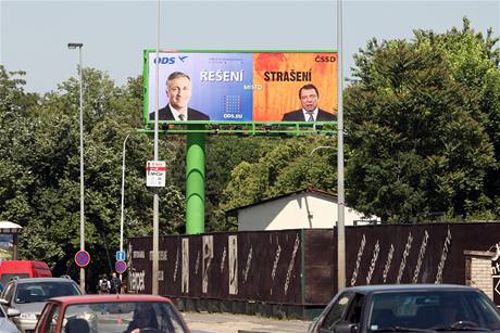Volební billboard ODS